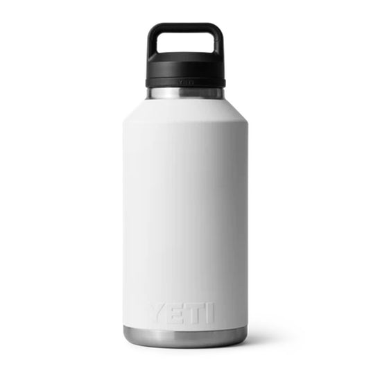 YETI RAMBLER BOTTLE 64oz 1.9L WITH CHUG CAP [CLR:WHITE]
