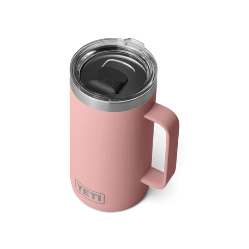Load image into Gallery viewer, YETI RAMBLER 24oz 710ML MUG WITH MAGSLIDER LID [CLR:SANDSTONE PINK]
