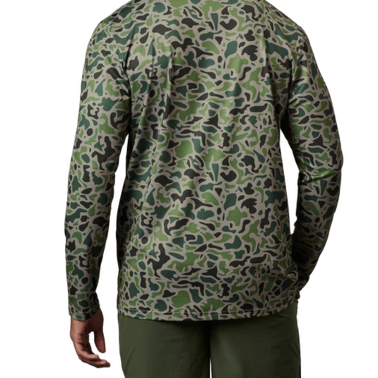 YETI DUCK CAMO LS SUNSHIRT [CLR:GREEN SZ:2X-LARGE]