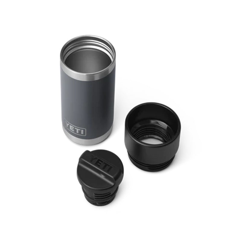 Load image into Gallery viewer, YETI RAMBLER R12 354ML BOTTLE WITH HOTSHOT CAP [CLR:CHARCOAL]
