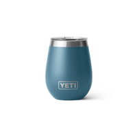 YETI RAMBLER 10oz 296ml WINE TUMBLER WITH MAGSLIDER LID [CLR:NORDIC BLUE]