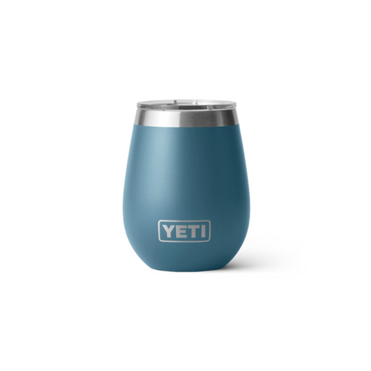 YETI RAMBLER 10oz 296ml WINE TUMBLER WITH MAGSLIDER LID [CLR:NORDIC BLUE]
