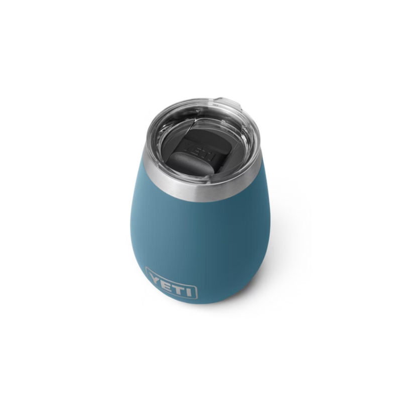 Load image into Gallery viewer, YETI RAMBLER 10oz 296ml WINE TUMBLER WITH MAGSLIDER LID [CLR:NORDIC BLUE]
