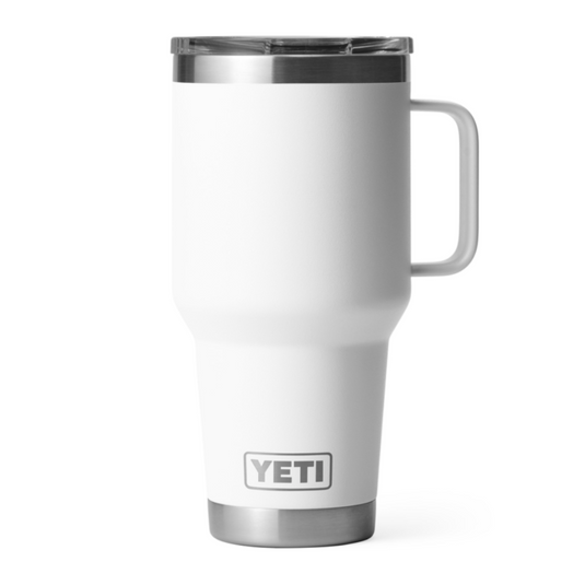 YETI RAMBLER R20oz 591ML TRAVEL MUG [CLR:WHITE]