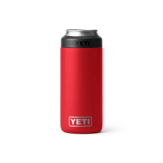 YETI RAMBLER COLSTER SLIM 355ml [CLR:RESCUE RED]