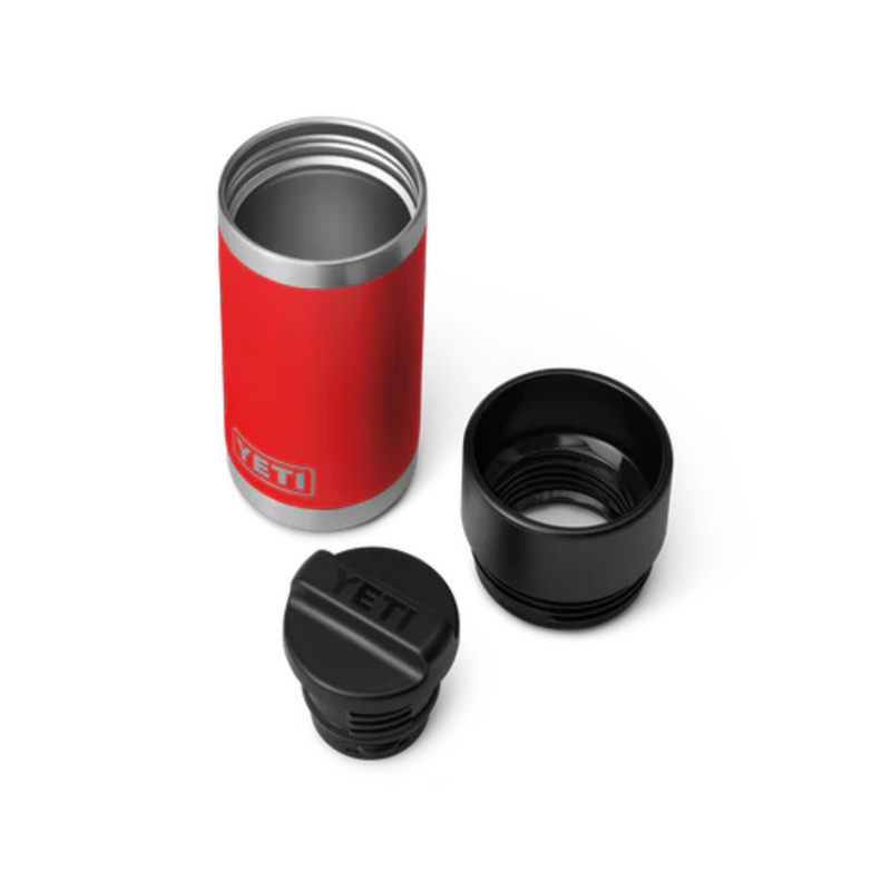 Load image into Gallery viewer, YETI RAMBLER R12 354ML BOTTLE WITH HOTSHOT CAP [CLR:RESCUE RED]
