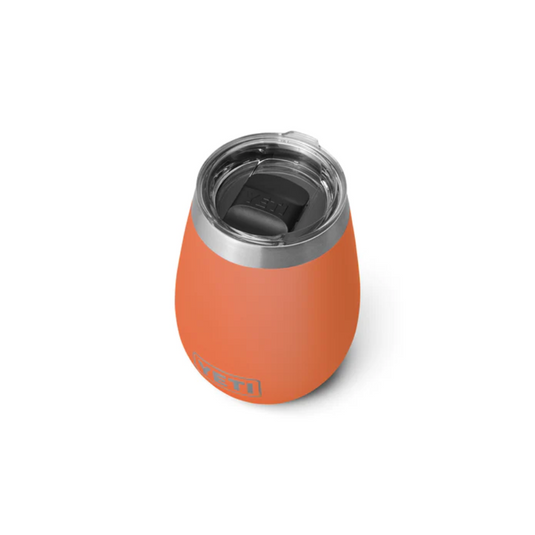 YETI RAMBLER 10oz 296ml WINE TUMBLER WITH MAGSLIDER LID [CLR:HIGH DESERT CLAY]