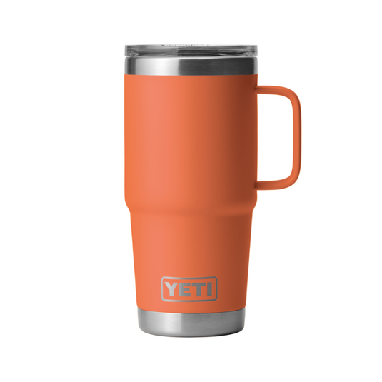 YETI RAMBLER R20oz 591ML TRAVEL MUG [CLR:HIGH DESERT CLAY]
