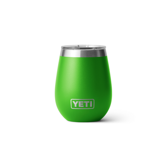 YETI RAMBLER 10oz 296ml WINE TUMBLER WITH MAGSLIDER LID [CLR:CANOPY GREEN]