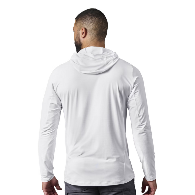 Load image into Gallery viewer, YETI HOODED ULTRA LIGHTWEIGHT SUNSHIRT [CLR:WHITE SZ:SMALL]
