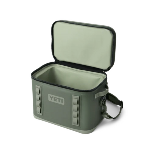 YETI HOPPER FLIP 18 SOFT COOLER [CLR:CAMP GREEN]