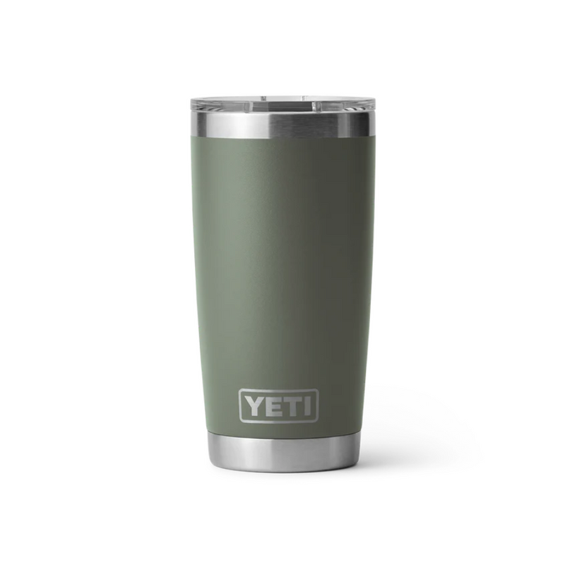 Load image into Gallery viewer, YETI RAMBLER 20oz 591ML TUMBLER WITH MAGSLIDER LID [CLR:CAMP GREEN]
