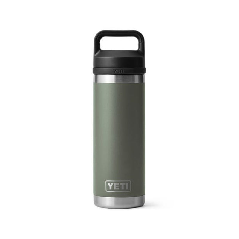 Load image into Gallery viewer, YETI RAMBLER BOTTLE 18oz 532ml WITH CHUG CAP [CLR:CAMP GREEN]
