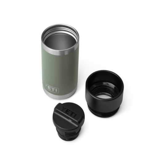YETI RAMBLER R12 354ML BOTTLE WITH HOTSHOT CAP [CLR:CAMP GREEN]