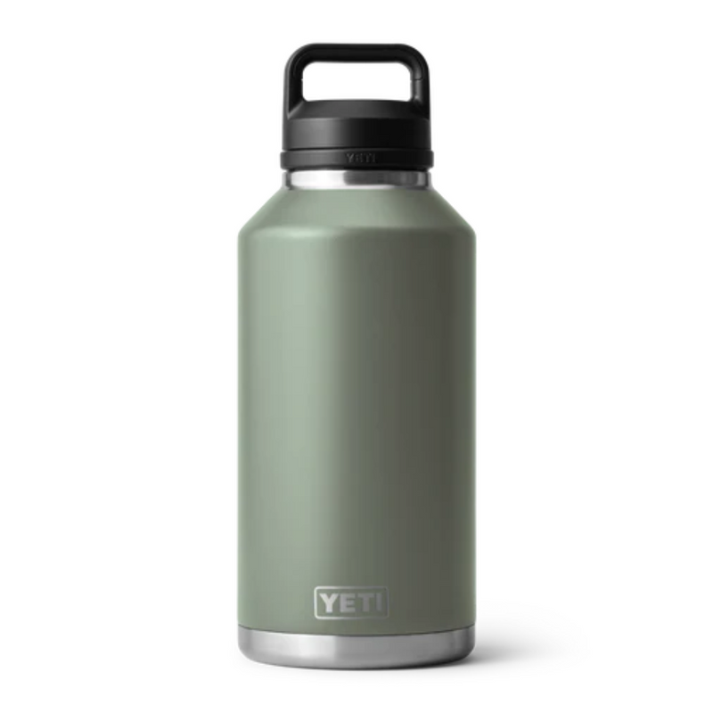 Load image into Gallery viewer, YETI RAMBLER BOTTLE 64oz 1.9L WITH CHUG CAP [CLR:CAMP GREEN]
