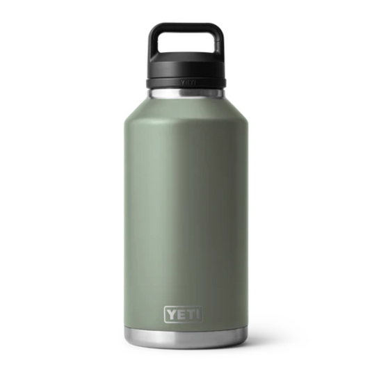 YETI RAMBLER BOTTLE 64oz 1.9L WITH CHUG CAP [CLR:CAMP GREEN]