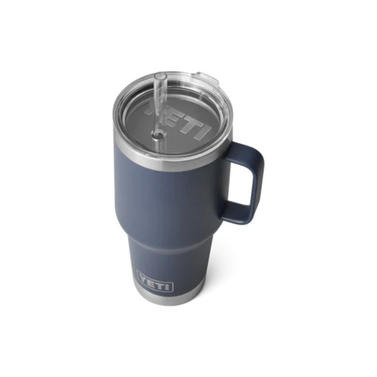 YETI RAMBLER 35oz 1035ML MUG WITH STRAW LID [CLR:NAVY]
