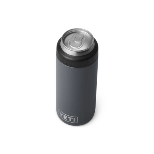 YETI RAMBLER 250ML COLSTER SLIM [CLR:CHARCOAL]