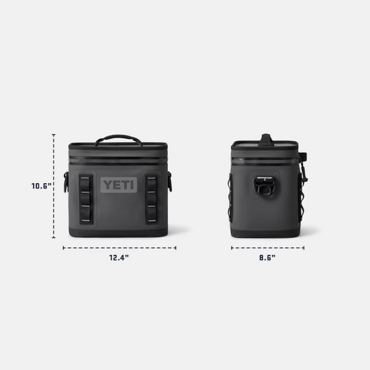 YETI HOPPER FLIP 8 SOFT COOLER [CLR:BLACK]
