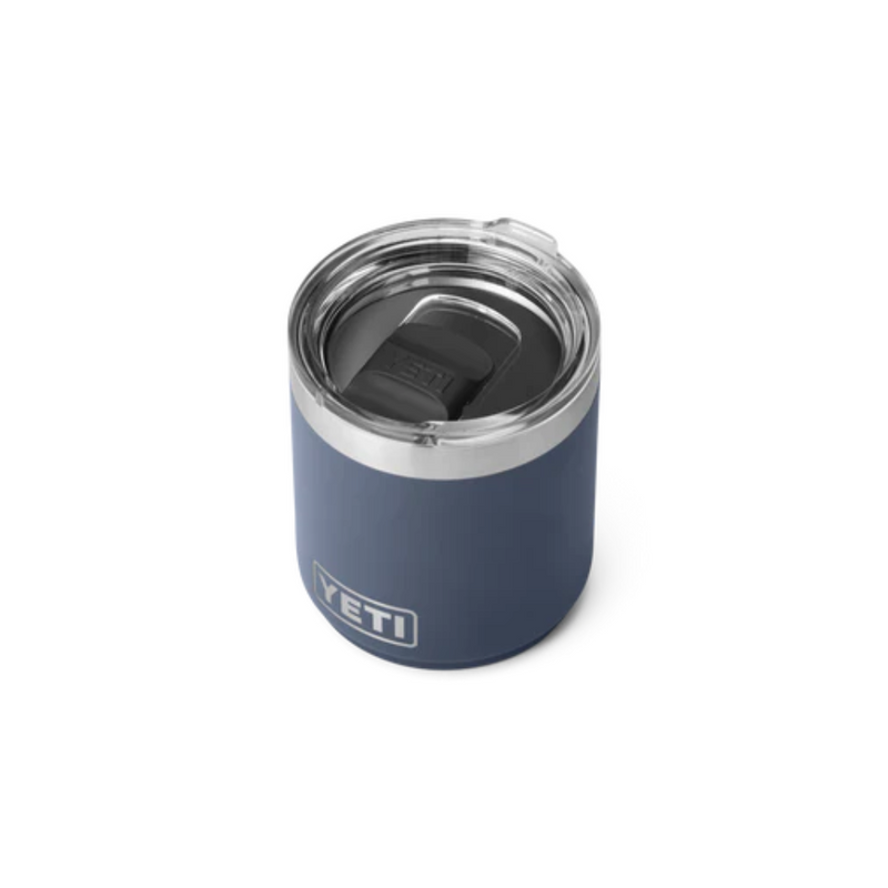 Load image into Gallery viewer, YETI RAMBLER 10oz 296ml LOWBALL STACKABLE WITH MAGSLIDER LID [CLR:NAVY]
