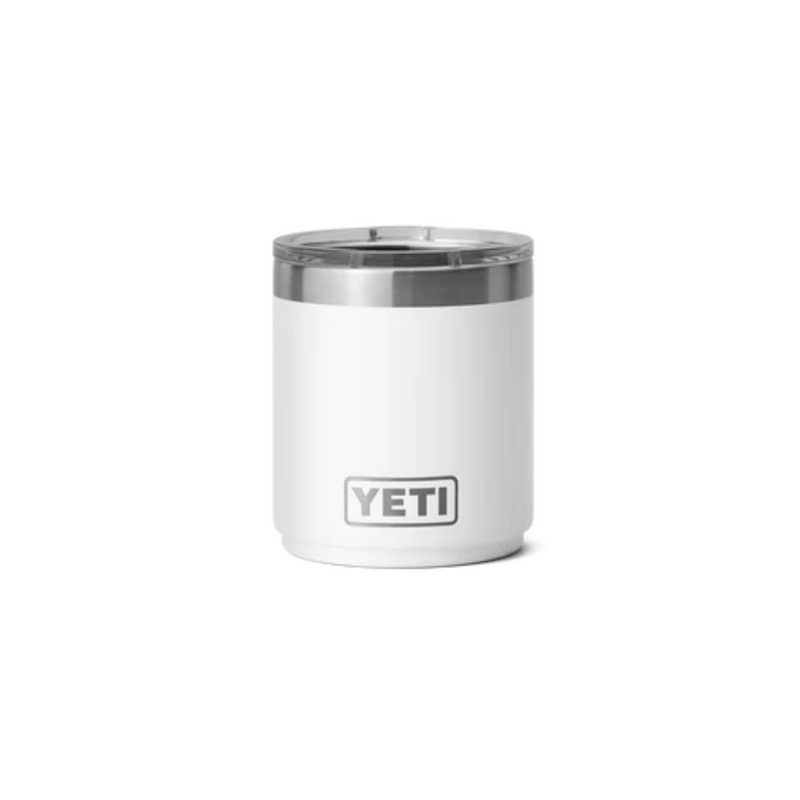 Load image into Gallery viewer, YETI RAMBLER 10oz 296ml LOWBALL STACKABLE WITH MAGSLIDER LID [CLR:WHITE]
