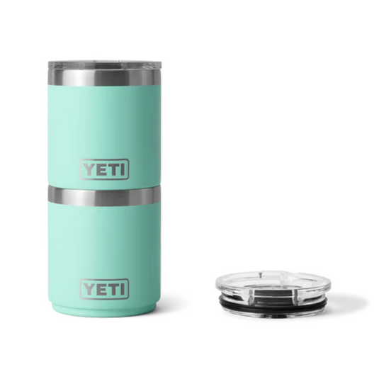YETI RAMBLER 10oz 296ml LOWBALL STACKABLE WITH MAGSLIDER LID [CLR:SEAFOAM]
