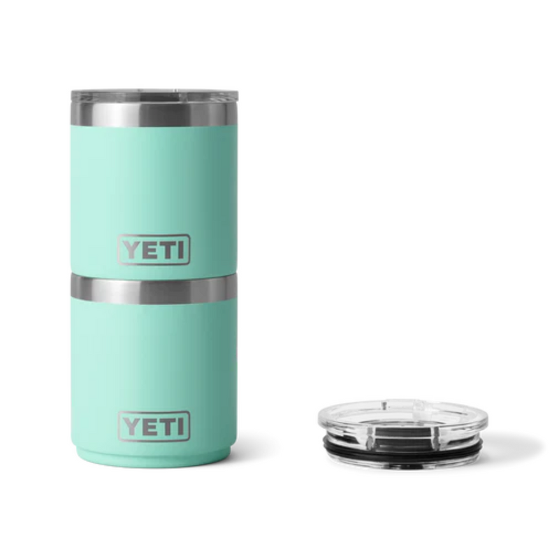 Load image into Gallery viewer, YETI RAMBLER 10oz 296ml LOWBALL STACKABLE WITH MAGSLIDER LID [CLR:SEAFOAM]
