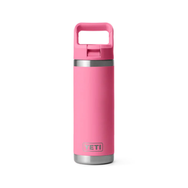 Load image into Gallery viewer, YETI RAMBLER BOTTLE 18oz 532ml WITH STRAW CAP [CLR:HARBOUR PINK]
