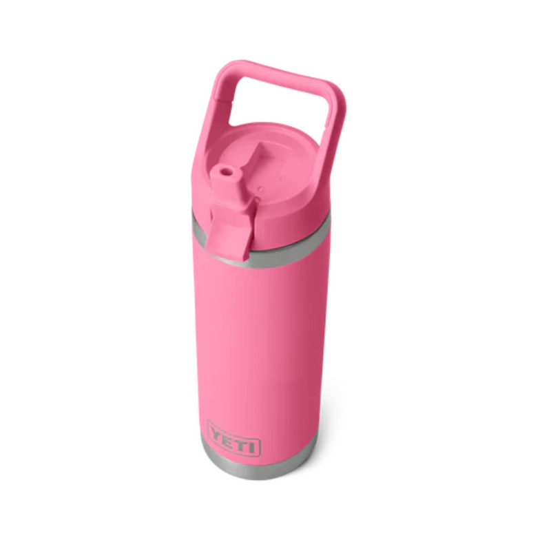 Load image into Gallery viewer, YETI RAMBLER BOTTLE 18oz 532ml WITH STRAW CAP [CLR:HARBOUR PINK]
