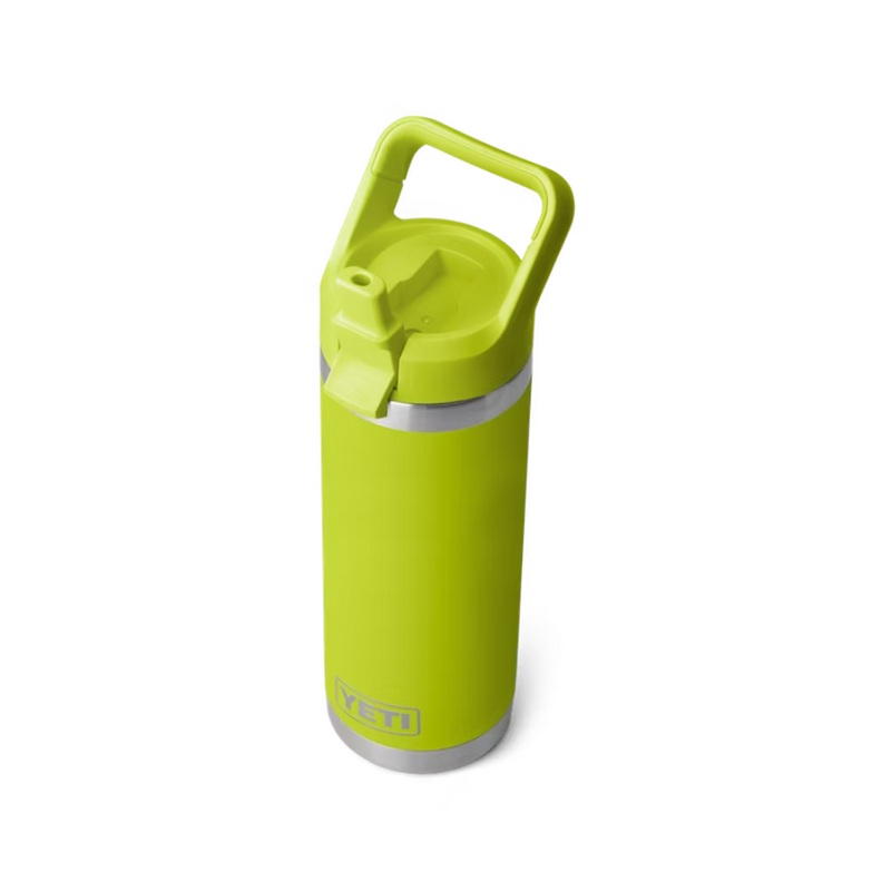 Load image into Gallery viewer, YETI RAMBLER BOTTLE 18oz 532ml WITH STRAW CAP [CLR:CHARTREUSE]
