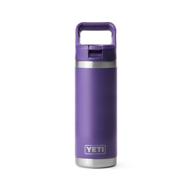Load image into Gallery viewer, YETI RAMBLER BOTTLE 18oz 532ml WITH STRAW CAP [CLR:PEAK PURPLE]
