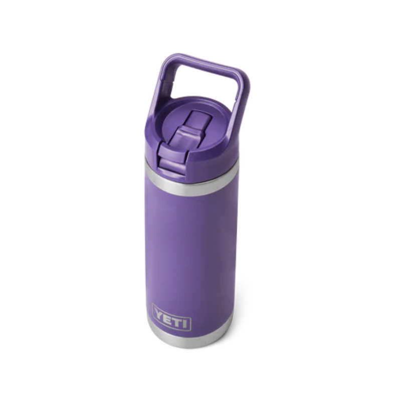 Load image into Gallery viewer, YETI RAMBLER BOTTLE 18oz 532ml WITH STRAW CAP [CLR:PEAK PURPLE]
