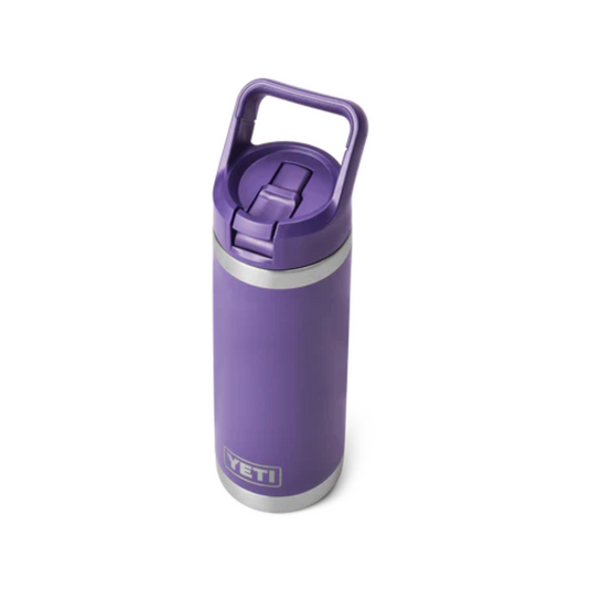 YETI RAMBLER BOTTLE 18oz 532ml WITH STRAW CAP [CLR:PEAK PURPLE]
