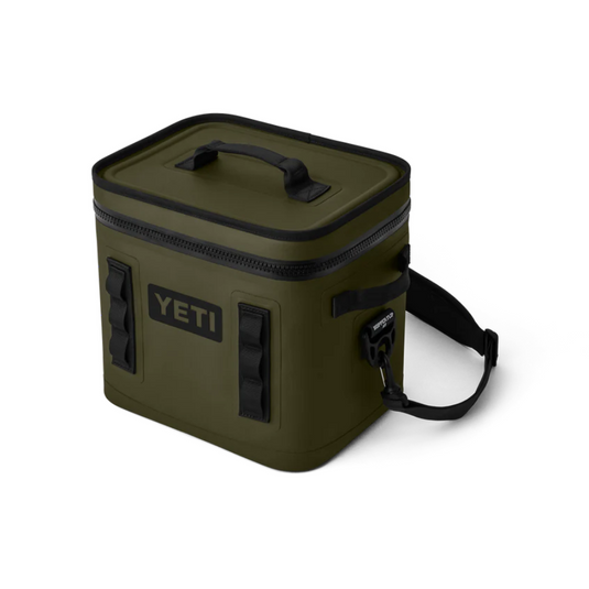 YETI HOPPER FLIP 12 SOFT COOLER [CLR:OLIVE/BLACK]