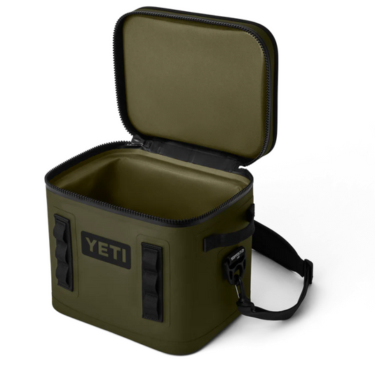 YETI HOPPER FLIP 12 SOFT COOLER [CLR:OLIVE/BLACK]