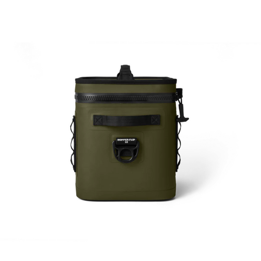 YETI HOPPER FLIP 12 SOFT COOLER [CLR:OLIVE/BLACK]