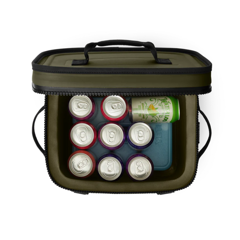Load image into Gallery viewer, YETI HOPPER FLIP 12 SOFT COOLER [CLR:OLIVE/BLACK]

