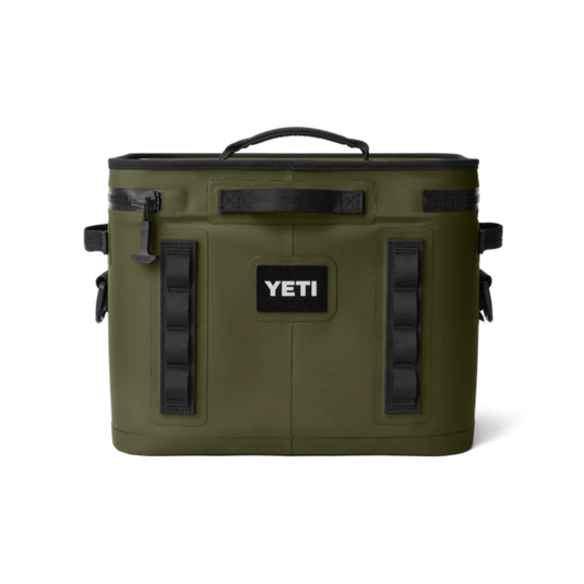 YETI HOPPER FLIP 18 SOFT COOLER [CLR:OLIVE/BLACK]