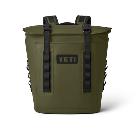 YETI HOPPER BACKPACK M12 SOFT COOLER [CLR:OLIVE/BLACK]
