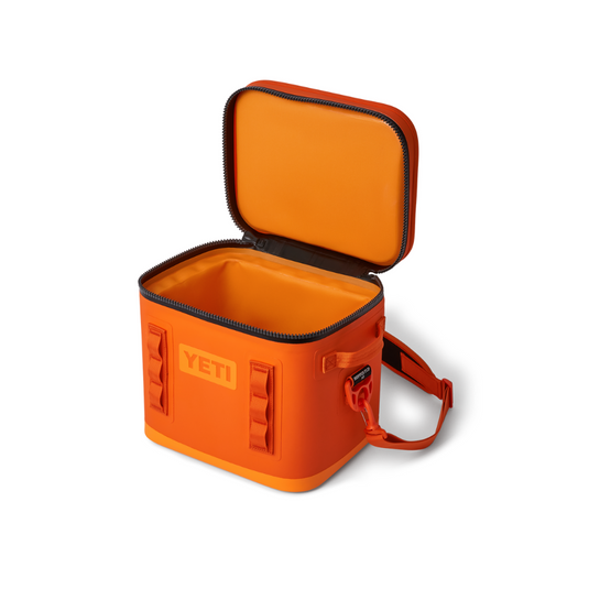 YETI HOPPER FLIP 12 SOFT COOLER [CLR:ORANGE/KING CRAB ORANGE]