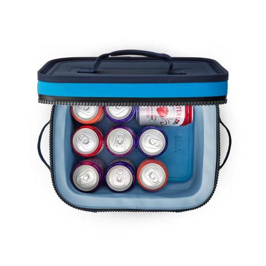 YETI HOPPER FLIP 12 SOFT COOLER [CLR:BIG WAVE BLUE]