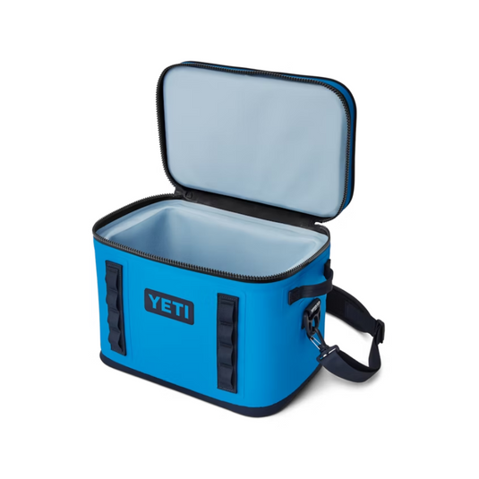 YETI HOPPER FLIP 18 SOFT COOLER [CLR:BIG WAVE BLUE/NAVY]