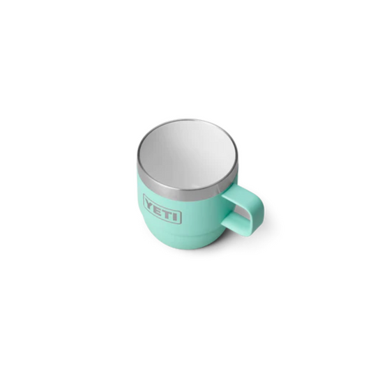 YETI RAMBLER 6oz 177ML ESPRESSO STACKABLE MUG 2 PK [CLR:SEAFOAM]