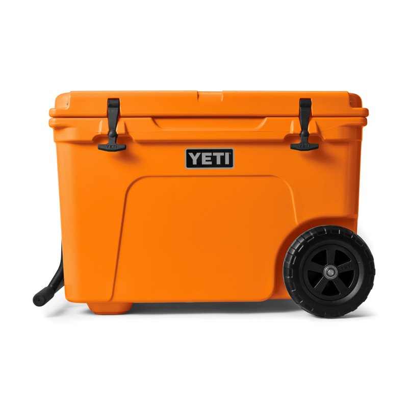 Load image into Gallery viewer, YETI TUNDRA HAUL WHEELED HARD COOLER [CLR:KING CRAB ORANGE]

