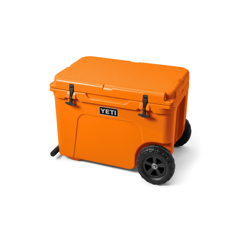 Load image into Gallery viewer, YETI TUNDRA HAUL WHEELED HARD COOLER [CLR:KING CRAB ORANGE]
