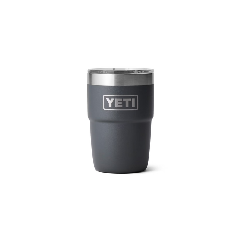 Load image into Gallery viewer, YETI RAMBLER 8oz 236ML STACKABLE CUP WITH MAGSLIDER LID [CLR:CHARCOAL]
