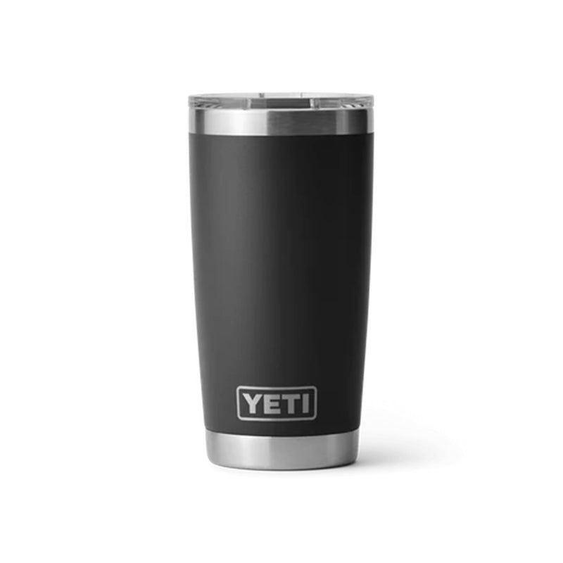 Load image into Gallery viewer, YETI RAMBLER 20oz 591ML TUMBLER WITH MAGSLIDER LID [CLR:BLACK]
