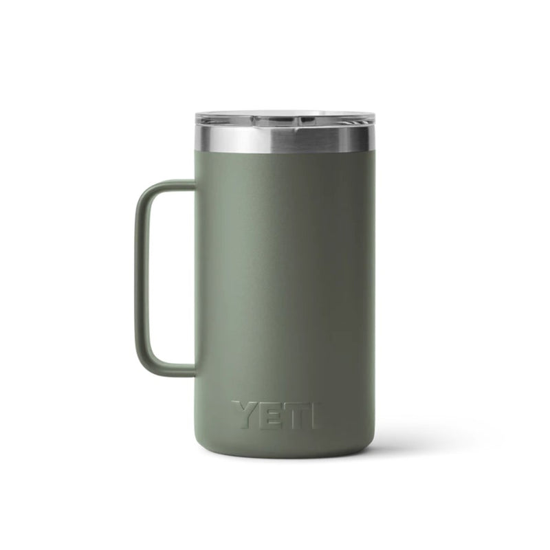 Load image into Gallery viewer, YETI RAMBLER 24oz 710ML MUG WITH MAGSLIDER LID [CLR:CAMP GREEN]
