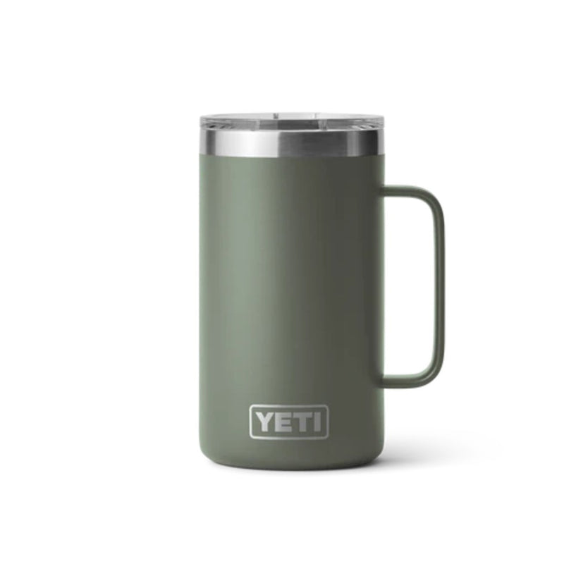 Load image into Gallery viewer, YETI RAMBLER 24oz 710ML MUG WITH MAGSLIDER LID [CLR:CAMP GREEN]
