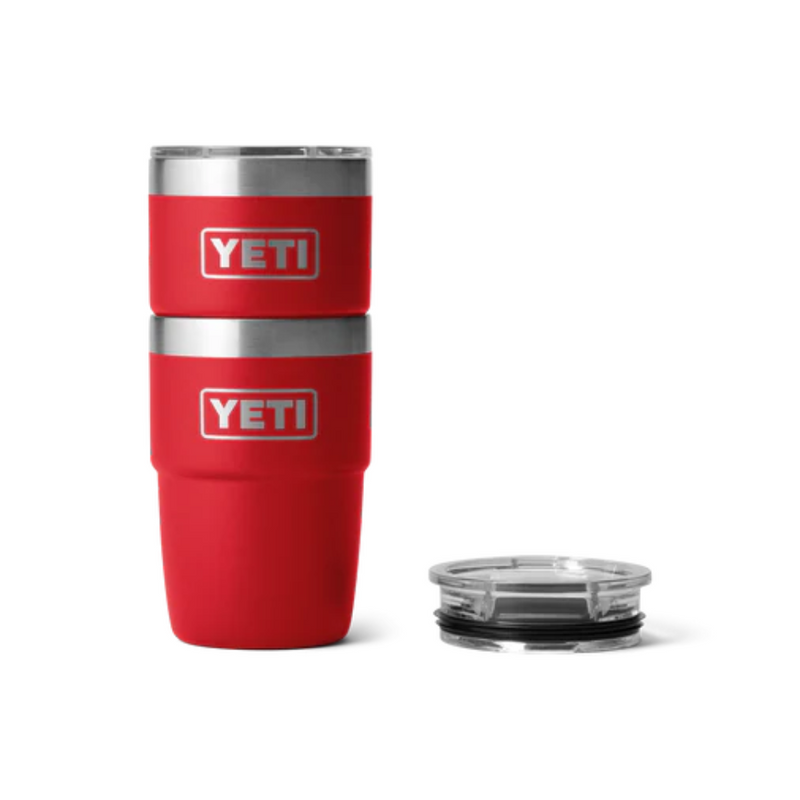 Load image into Gallery viewer, YETI RAMBLER 8oz 236ML STACKABLE CUP WITH MAGSLIDER LID [CLR:RESCUE RED]
